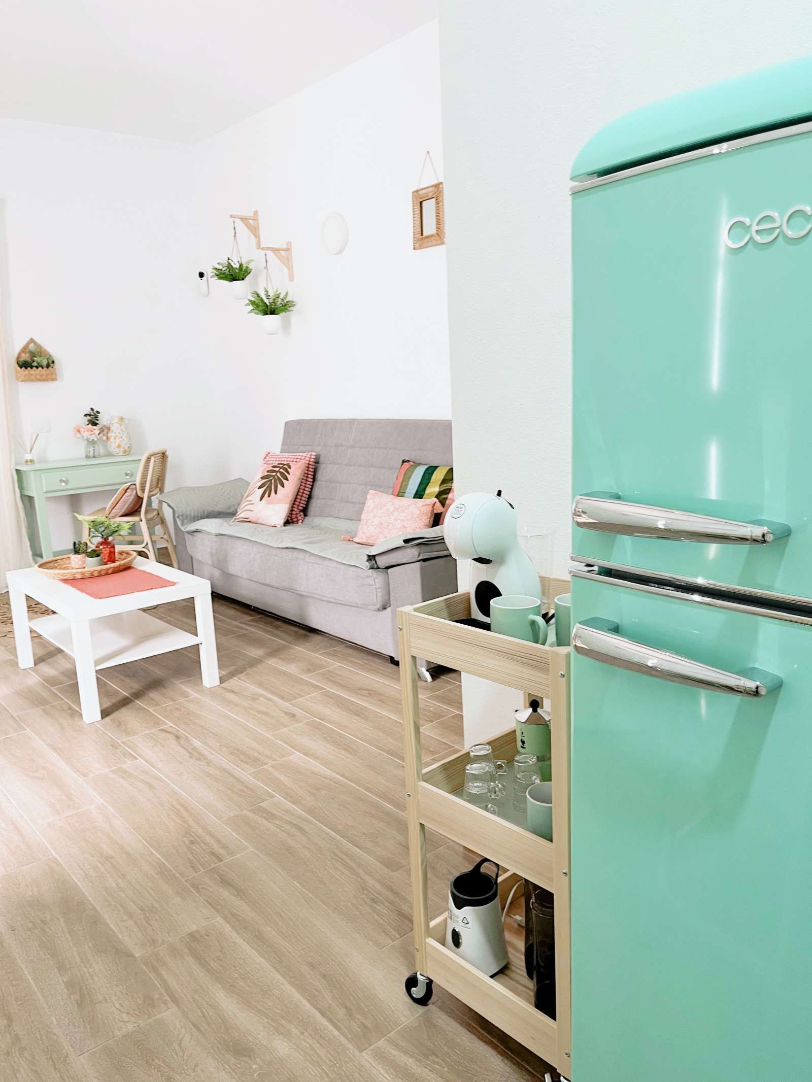 Sala d'estar de Apartament per a compartir en Arico amb Aire condicionat i Terrassa