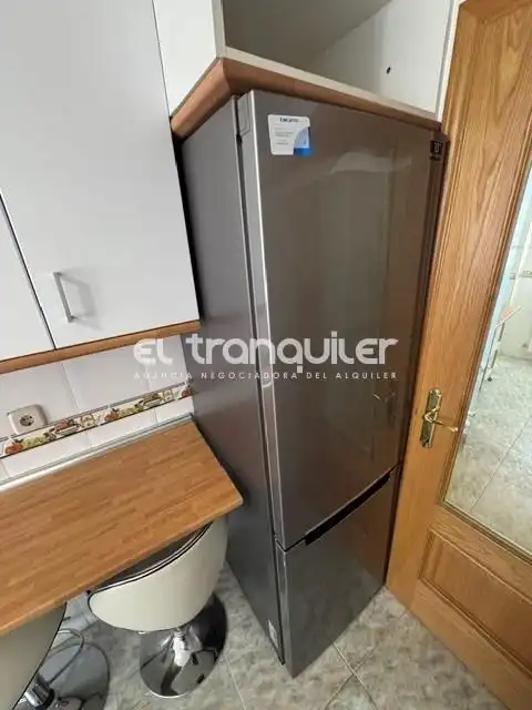 Kitchen of Flat for rent in Madrid  with Storage room, Furnished and Washing machine