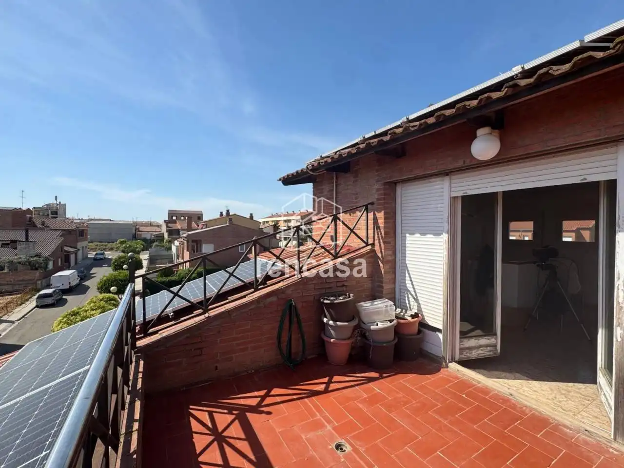 Terraza de Casa adosada en venta en Artesa de Lleida con Aire acondicionado, Calefacción y Jardín privado