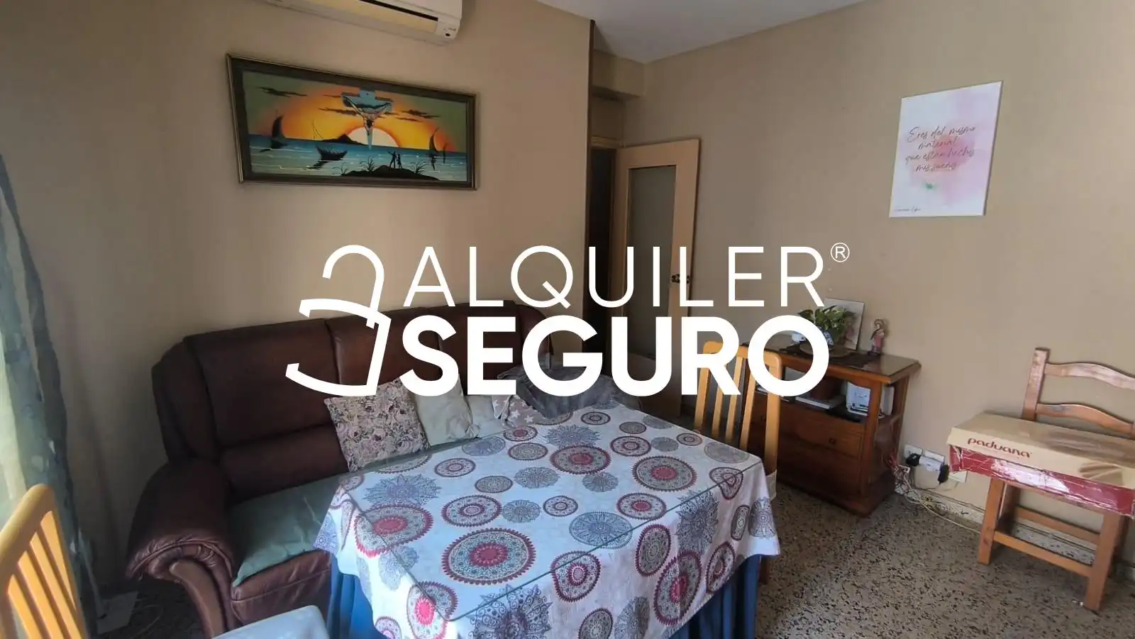 Bedroom of Flat for rent in Málaga  with Air Conditioner and Furnished