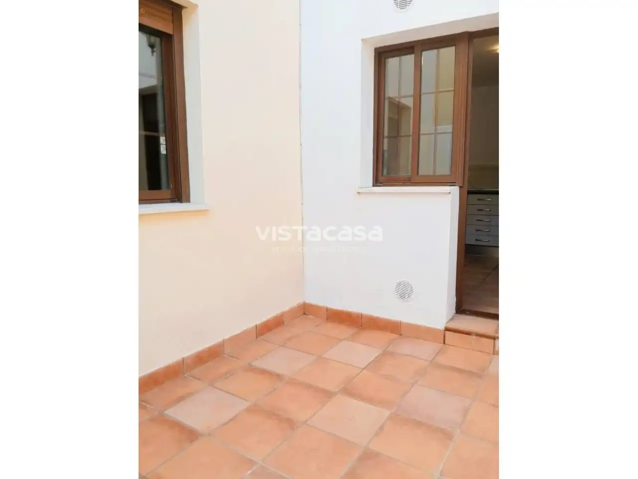 Terraza de Casa adosada de alquiler en Mairena del Alcor con Aire acondicionado, Calefacción y Terraza