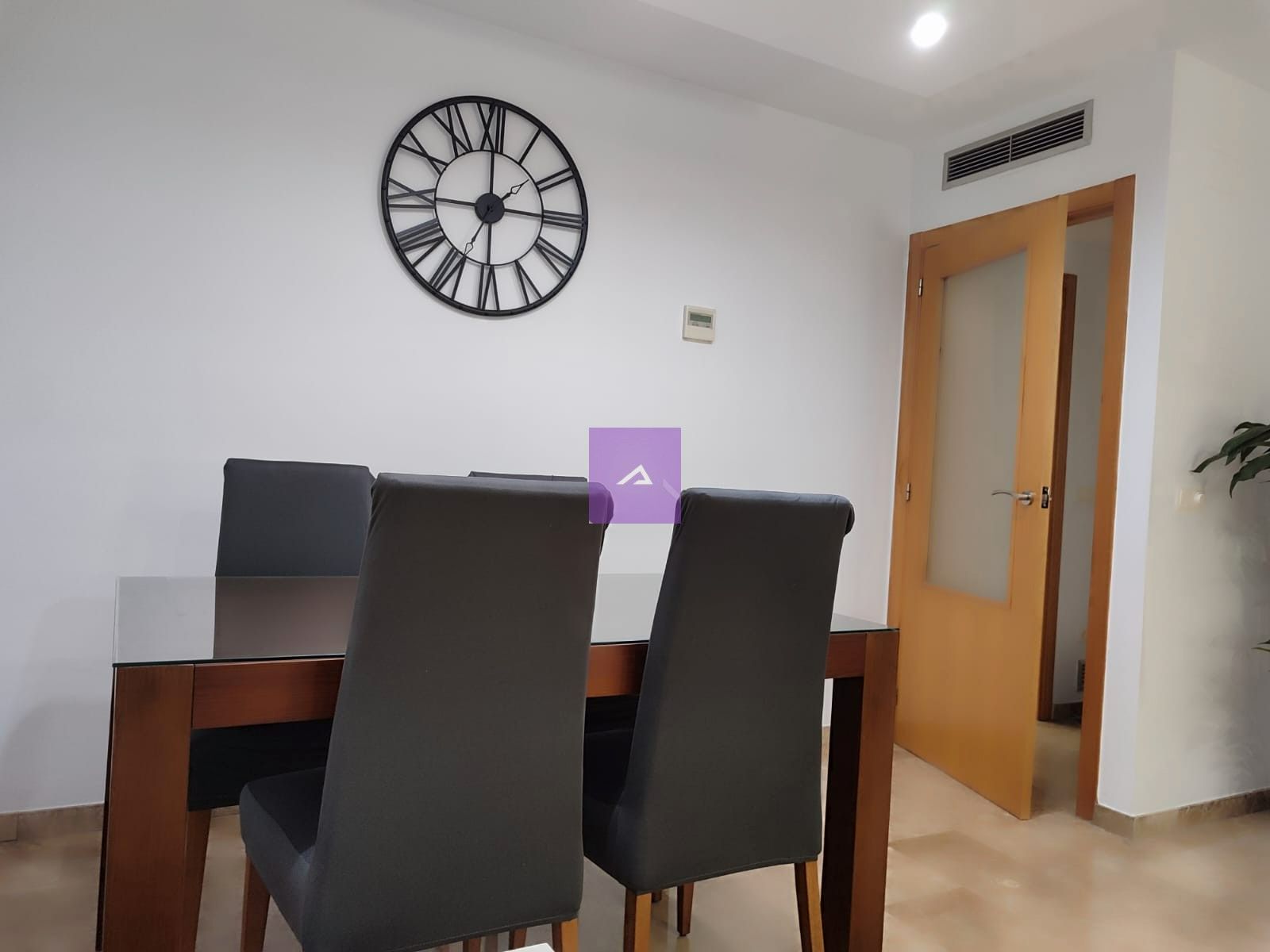 Esszimmer von Wohnung miete in Sedaví mit Klimaanlage und Möbliert