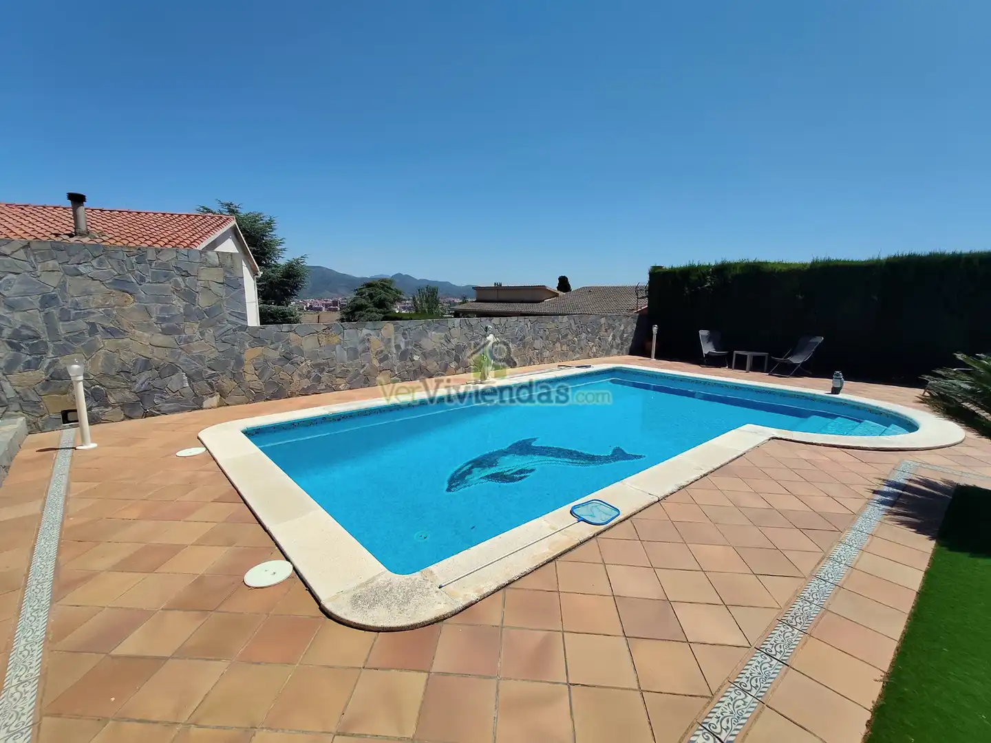 Piscina de Casa o xalet en venda en Esparreguera amb Aire condicionat, Calefacció i Jardí privat