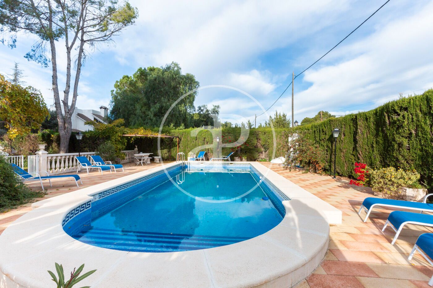 Piscina de Casa o chalet en venta en Serra con Aire acondicionado, Calefacción y Jardín privado