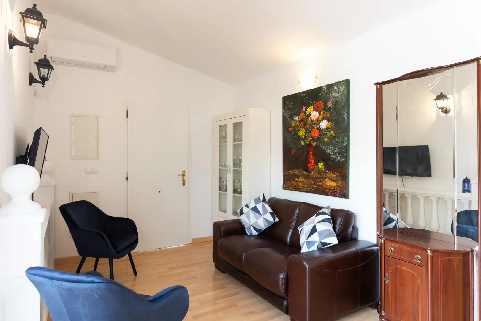 Sala de estar de Ático en venta en Albuñol con Calefacción, Terraza y Amueblado