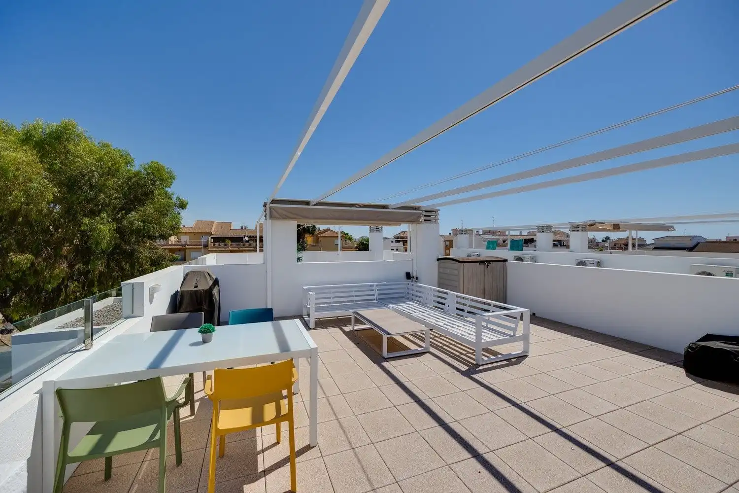 Terraza de Apartamento en venta en Pilar de la Horadada con Piscina comunitaria