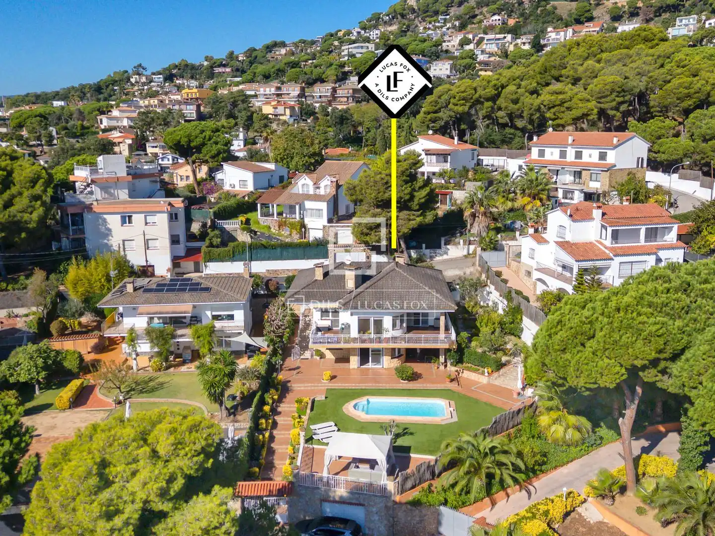 Vista exterior de Casa o xalet en venda en Lloret de Mar amb Aire condicionat, Calefacció i Jardí privat