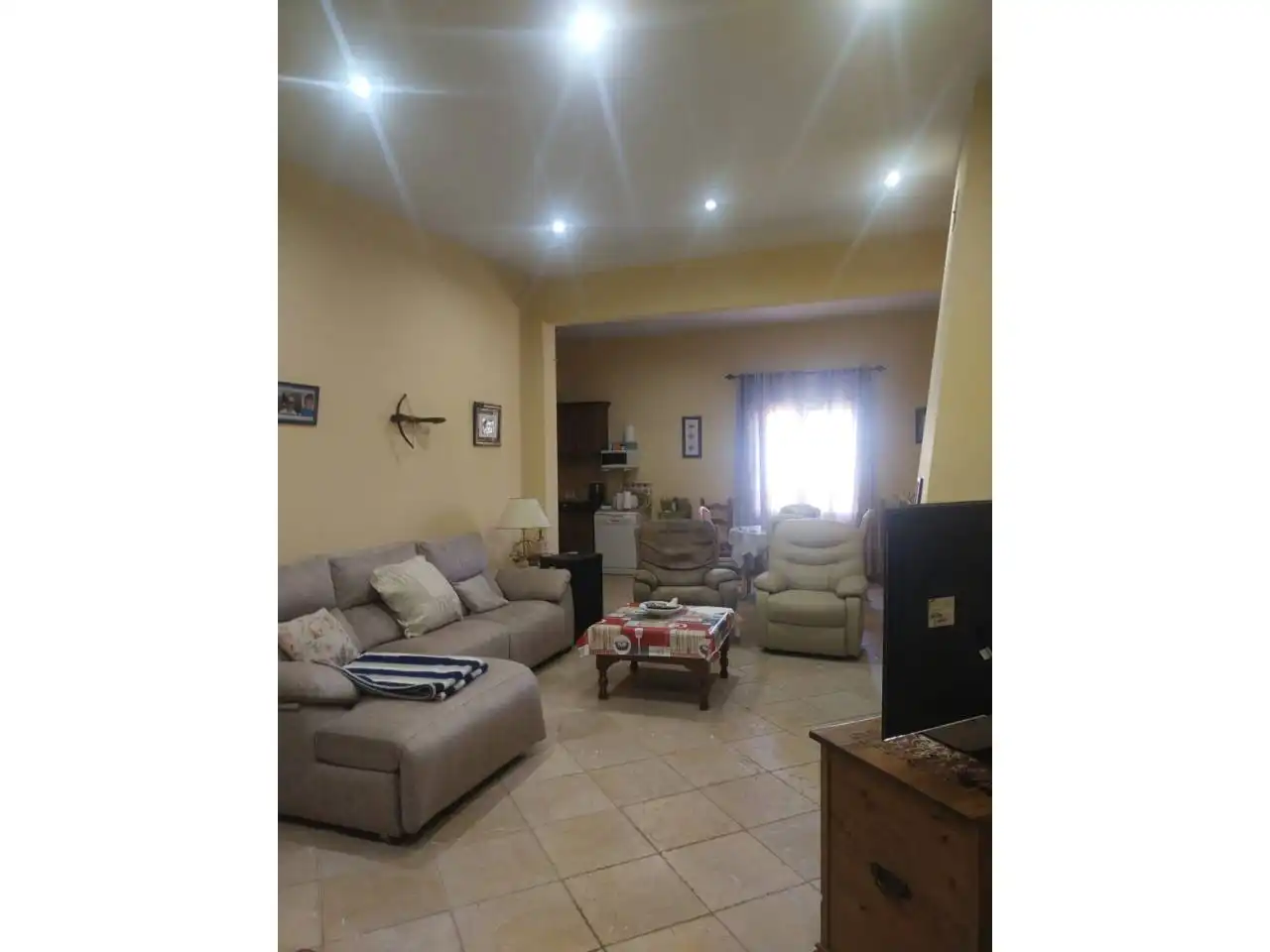 Sala de estar de Casa o chalet en venta en Ruidera con Aire acondicionado, Calefacción y Jardín privado