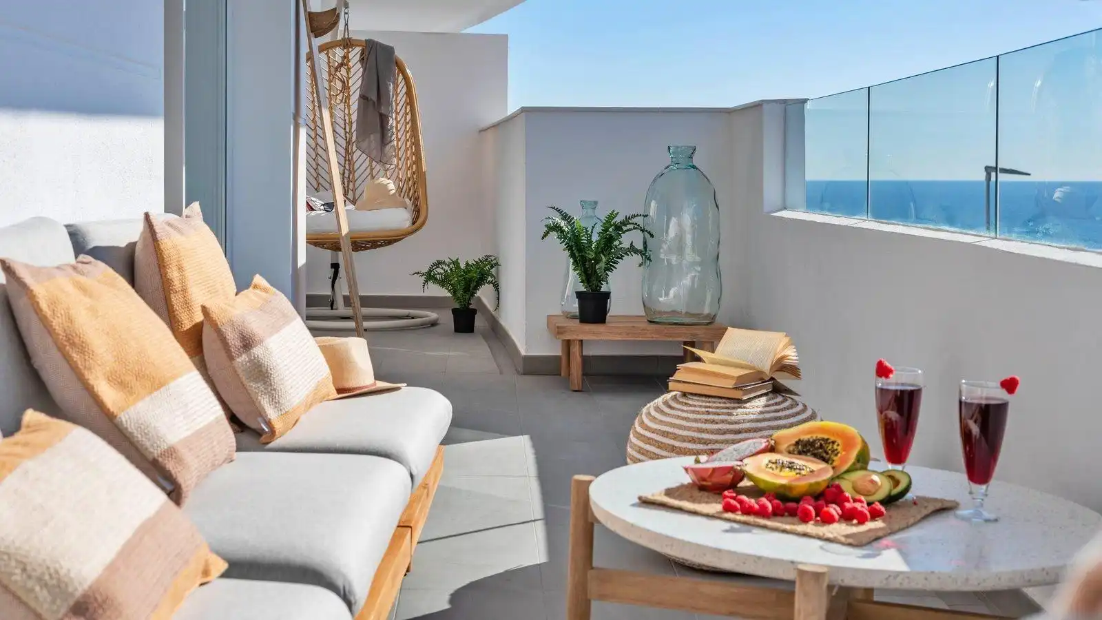 Terraza de Piso en venta en Rincón de la Victoria con Aire acondicionado, Calefacción y Jardín privado