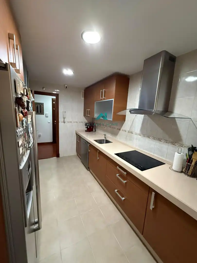 Kitchen of Flat for sale in Jerez de la Frontera  with Air Conditioner, Parquet flooring and Terrace