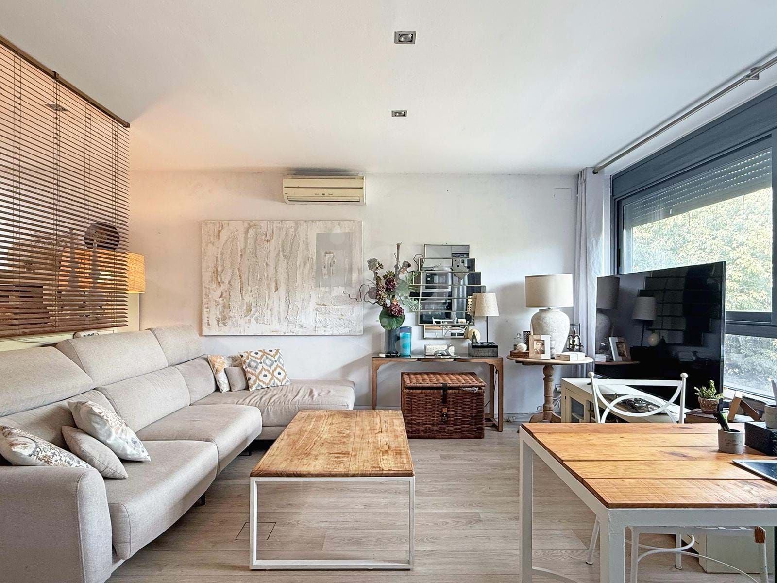 Living room of Loft for sale in Sitges  with Air Conditioner and Terrace
