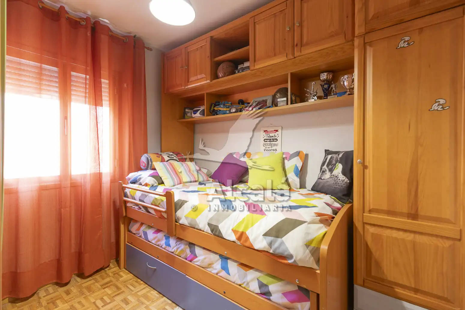 Bedroom of Flat for sale in Alcalá de Henares  with Air Conditioner, Heating and Terrace