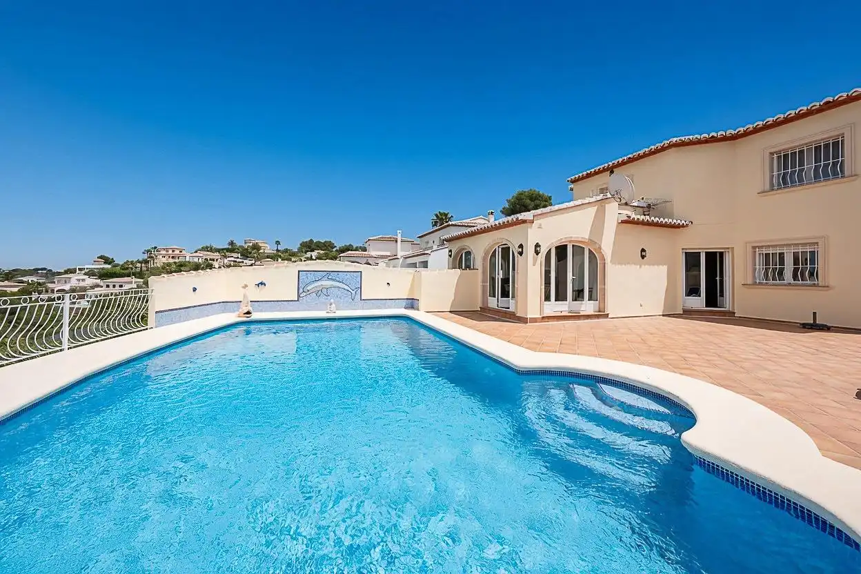 Swimming pool of Houses for sale in Jávea / Xàbia  with Air Conditioner, Heating and Private garden
