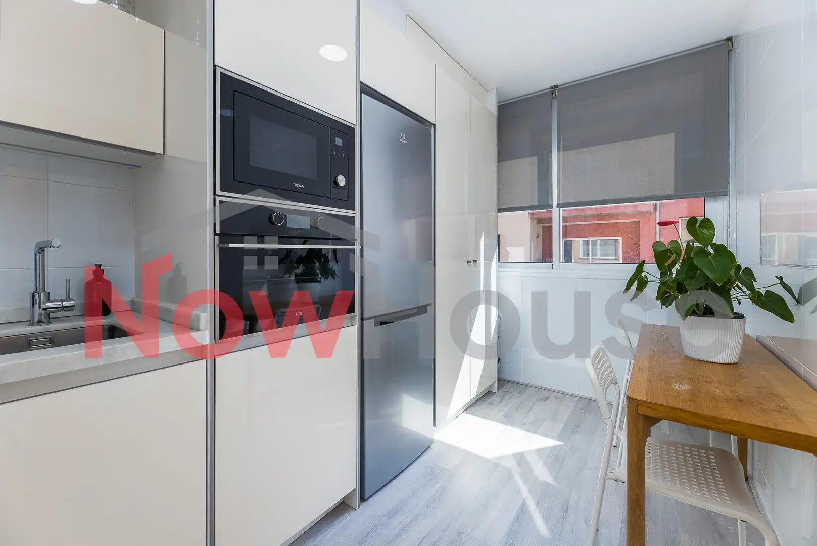 Küche von Wohnung zum Verkauf in Sa Pobla mit Klimaanlage, Heizung und Parkett