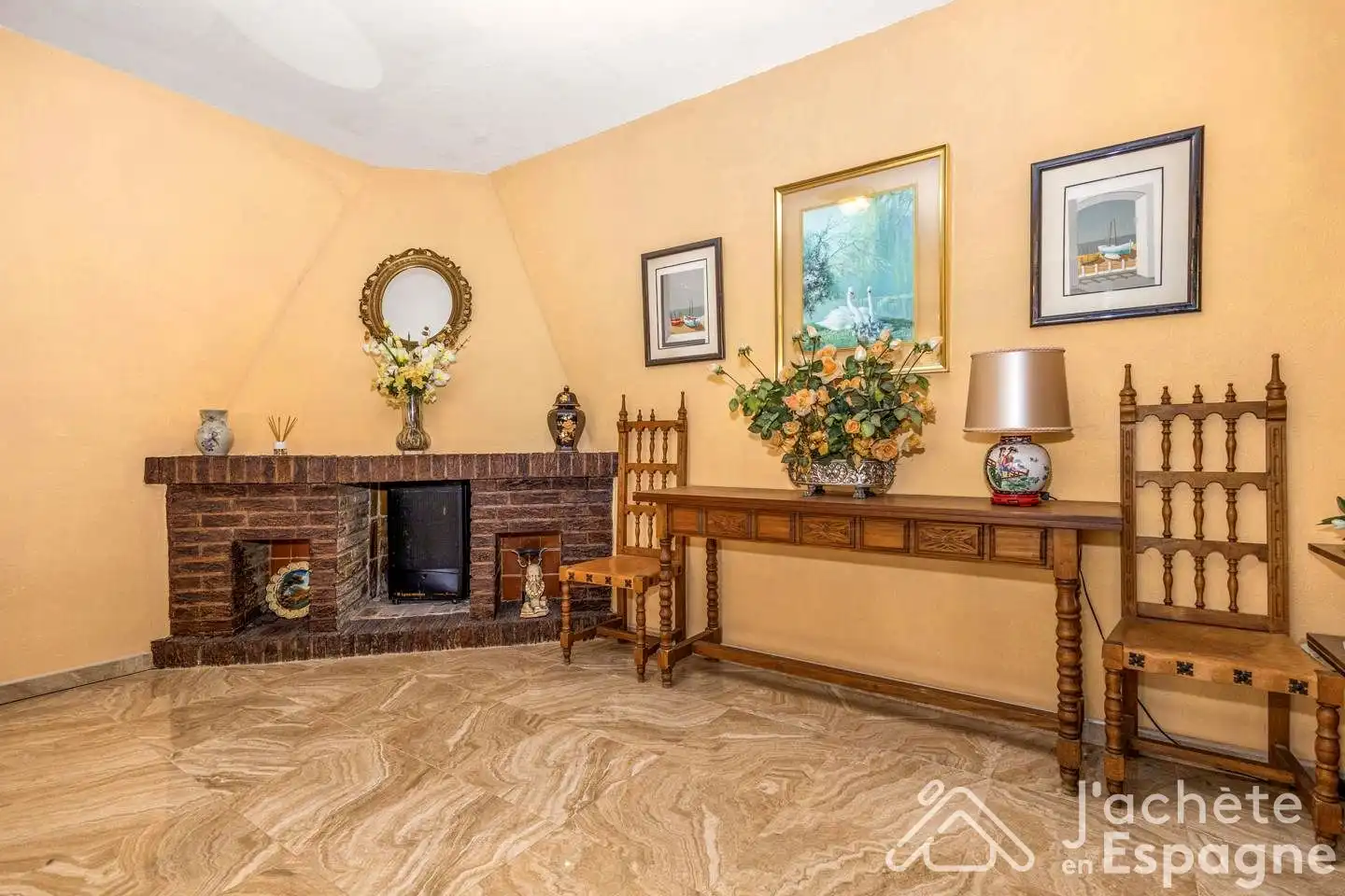 Sala de estar de Casa o chalet en venta en Mutxamel con Jardín privado y Terraza