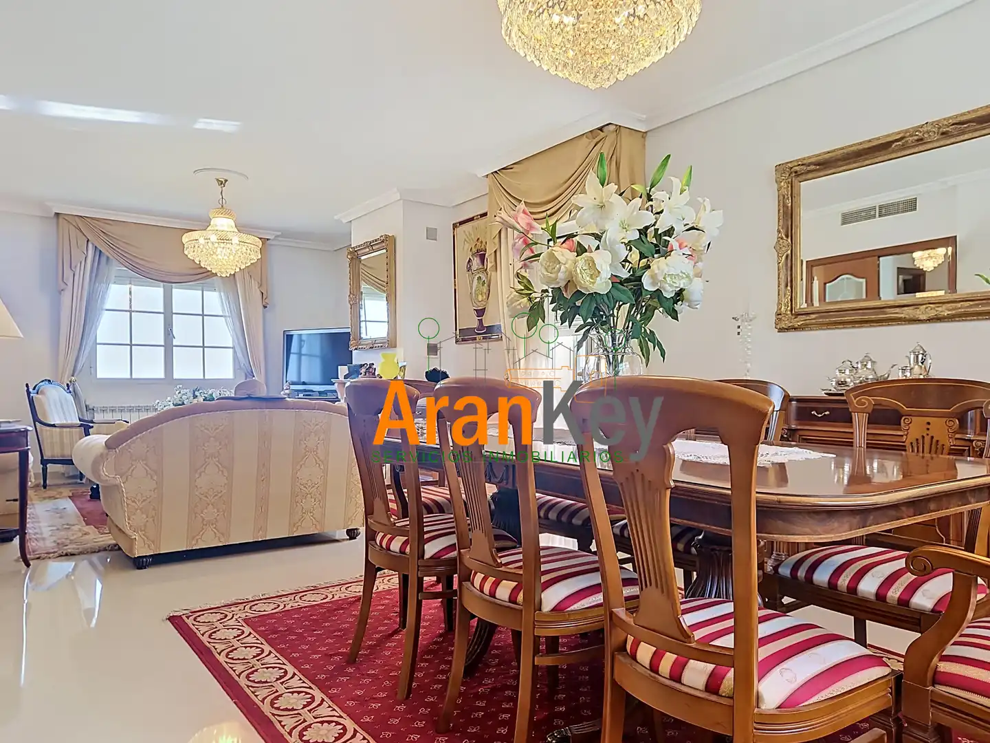 Dining room of Houses for sale in Aranjuez  with Air Conditioner, Private garden and Terrace