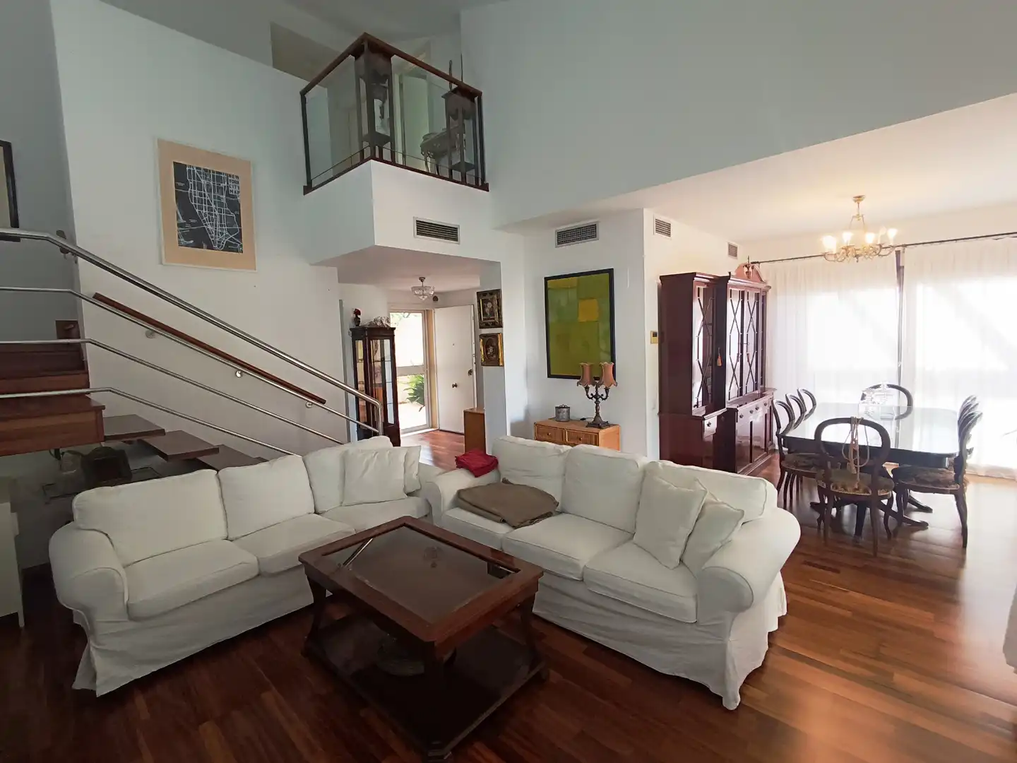 Sala de estar de Casa adosada en venta en Puerto Real con Aire acondicionado, Jardín privado y Parquet