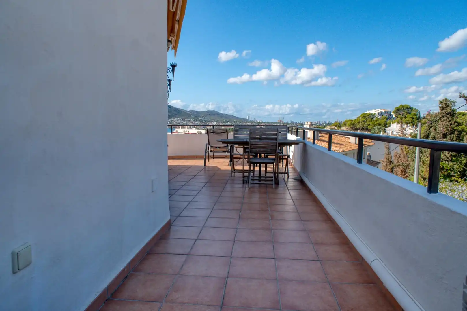 Terraza de Ático en venta en Altea con Aire acondicionado
