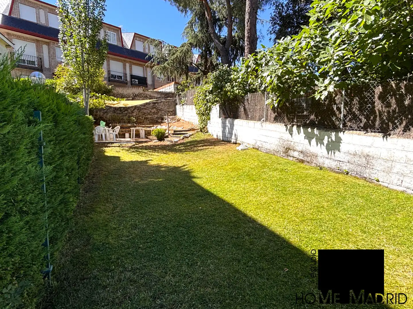 Garden of Flat for sale in Collado Villalba  with Heating, Parquet flooring and Terrace