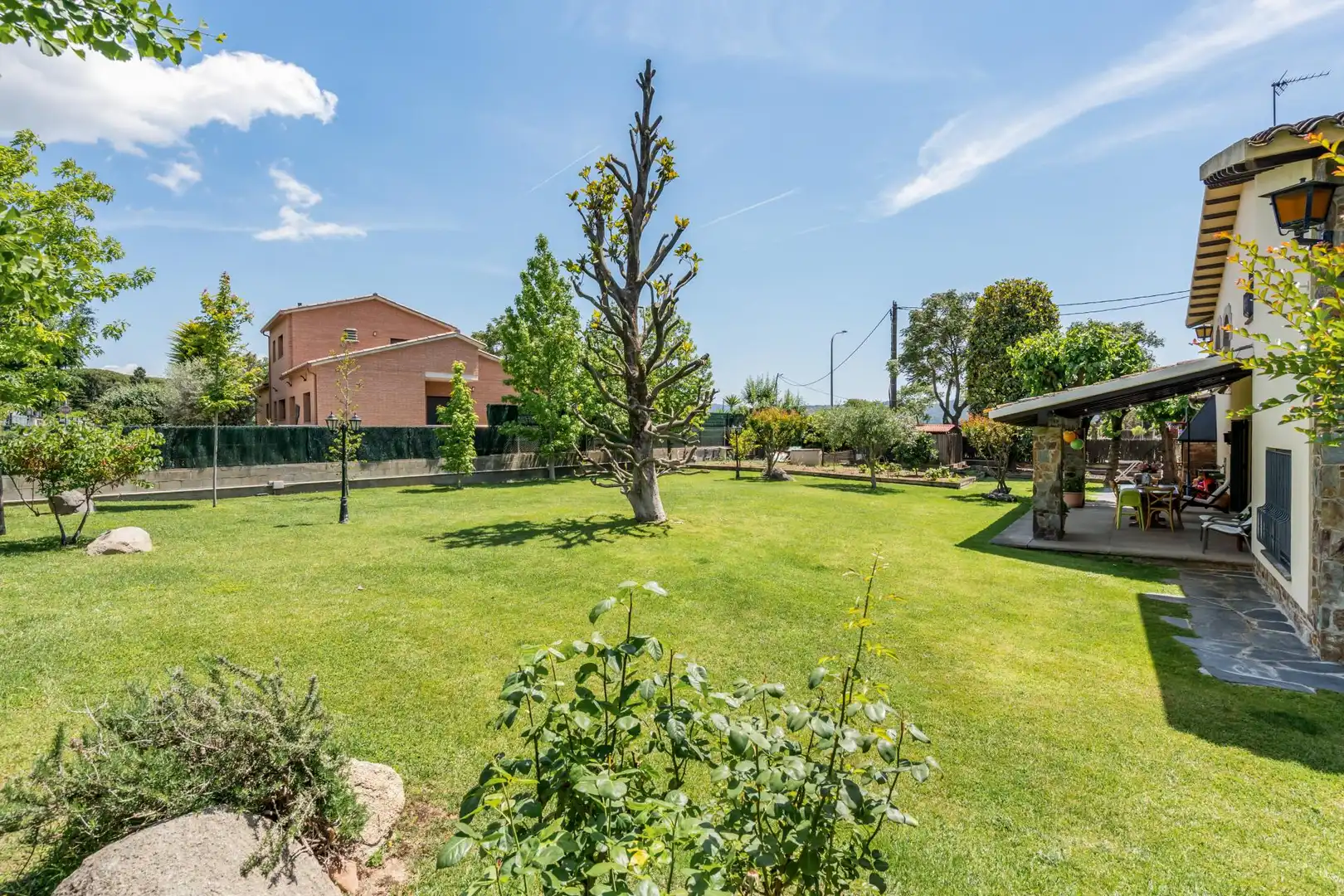 Jardí de Casa o xalet en venda en Cardedeu amb Calefacció, Jardí privat i Terrassa