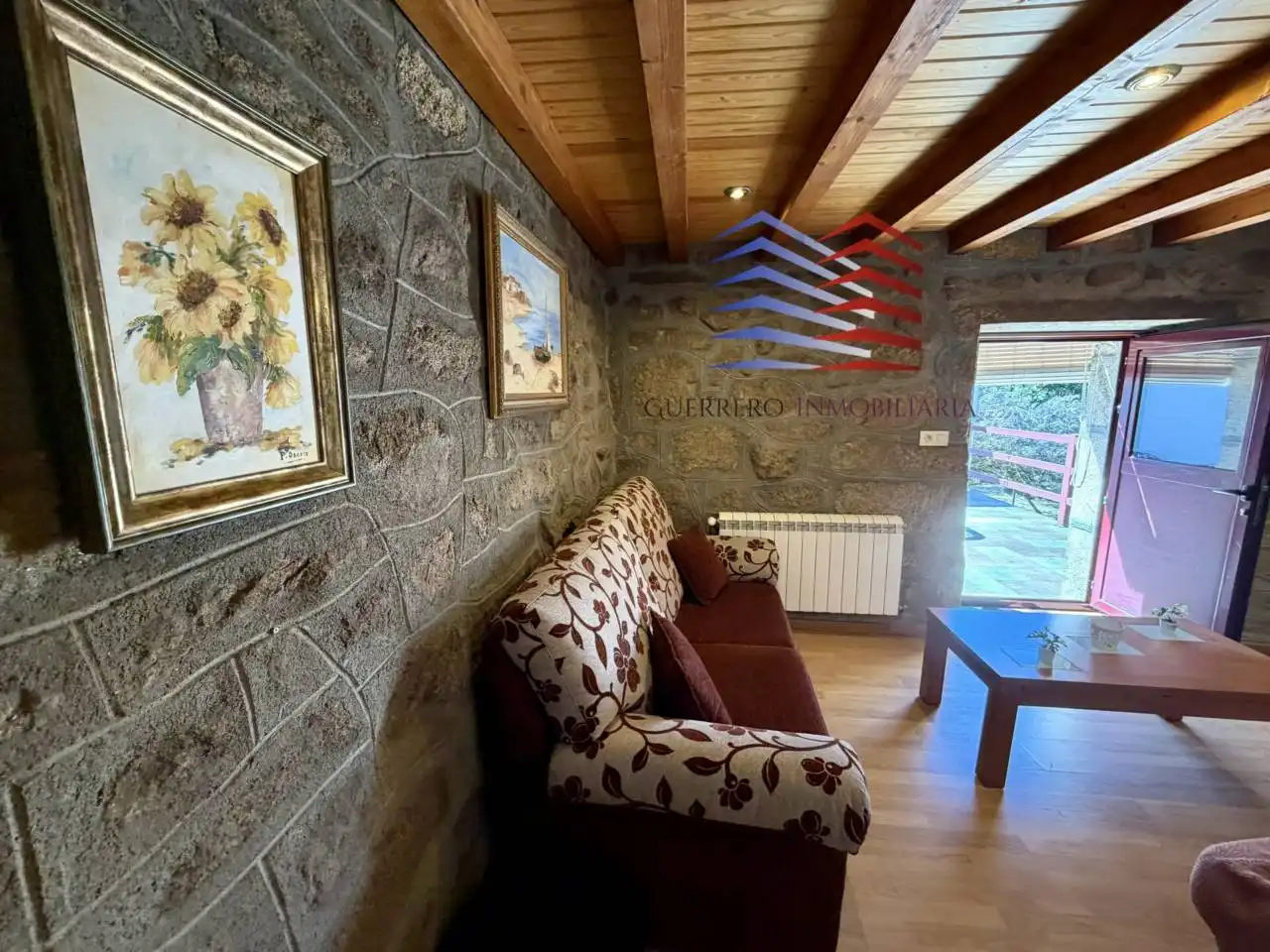 Sala d'estar de Casa o xalet de lloguer en Ourense Capital  amb Calefacció, Jardí privat i Terrassa