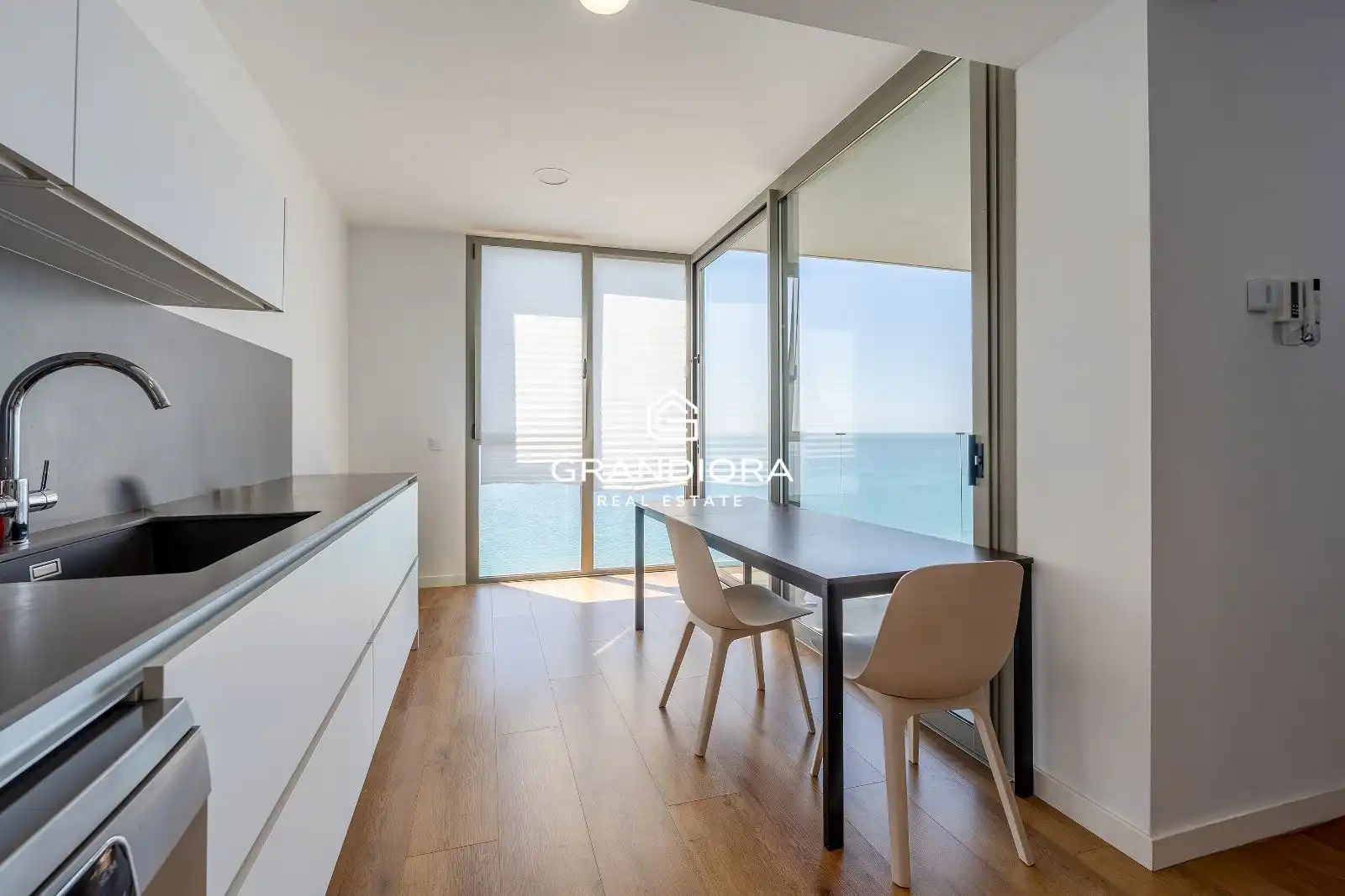 Exterior view of Attic for sale in Mataró  with Air Conditioner, Terrace and Swimming Pool