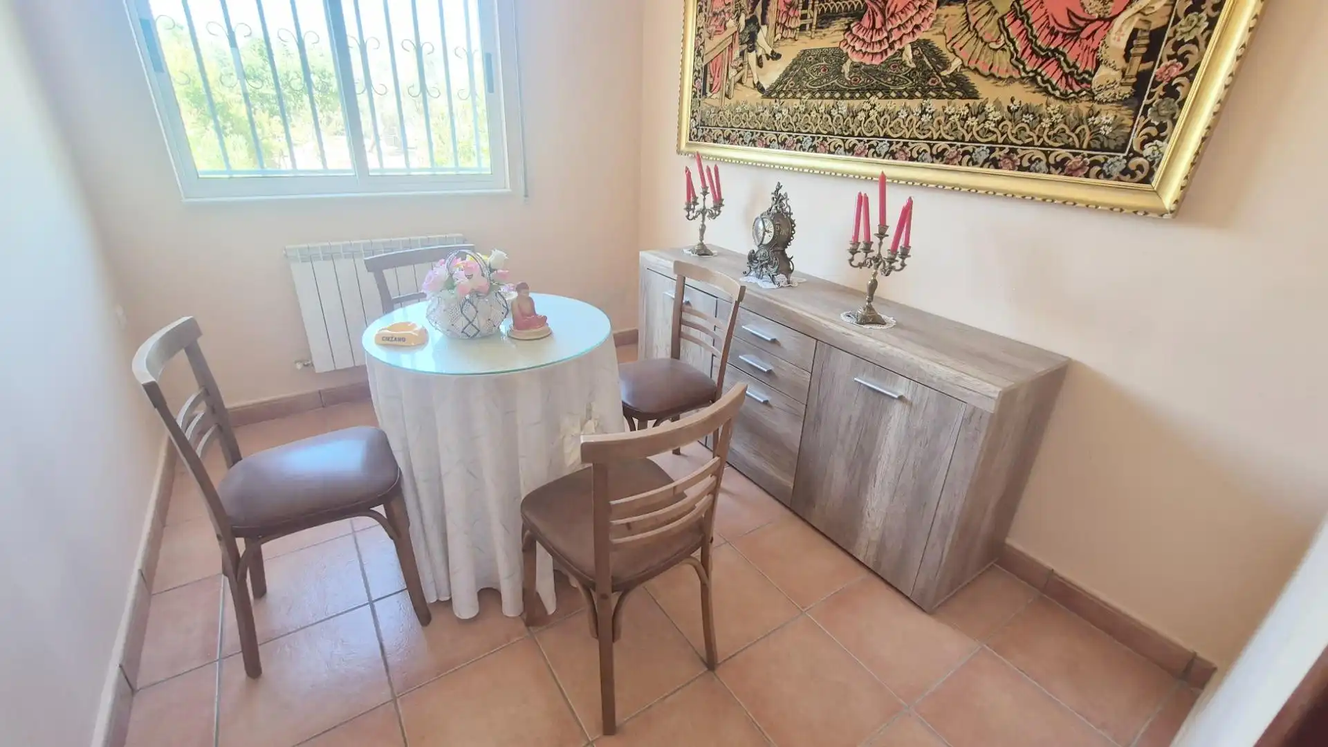 Dining room of Houses for sale in Calvarrasa de Abajo  with Heating, Storage room and Furnished