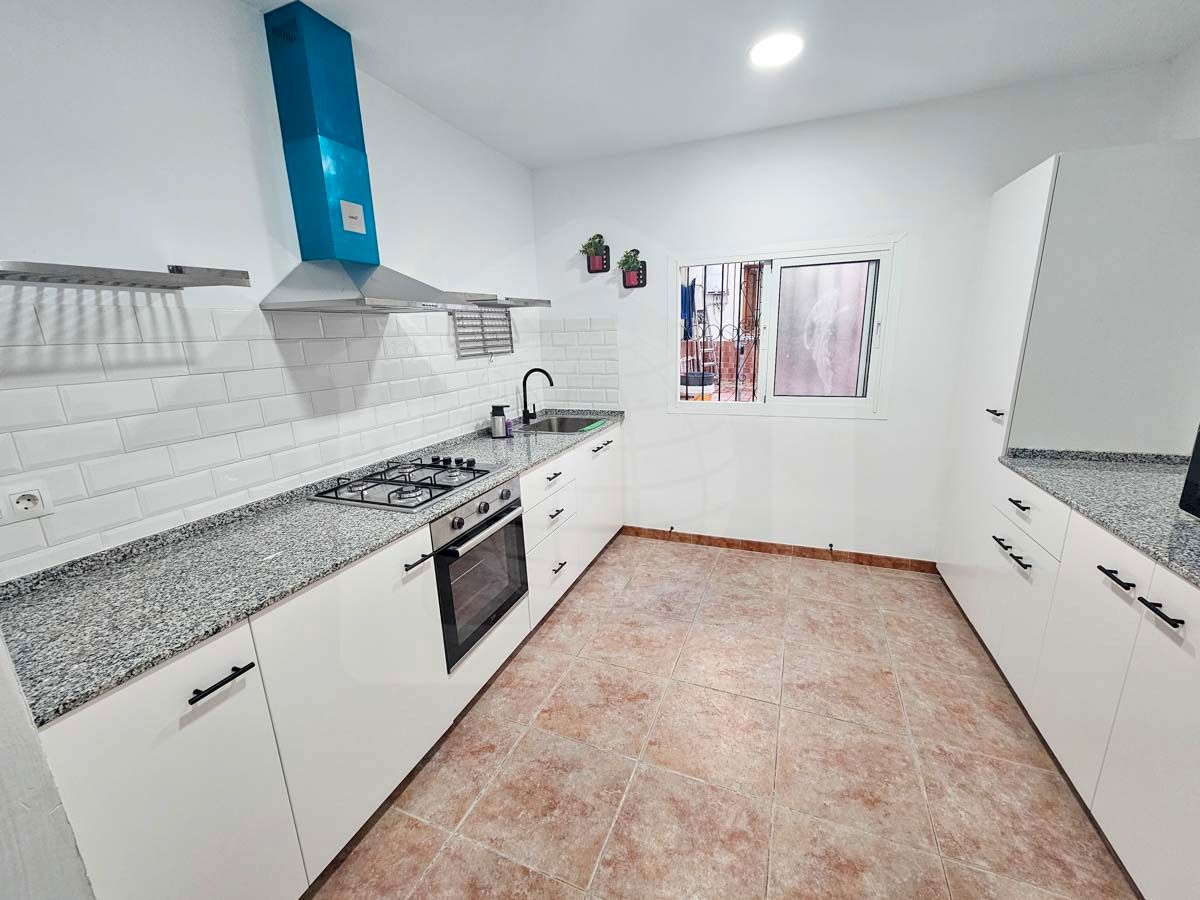 Kitchen of Flat to rent in Pizarra  with Furnished