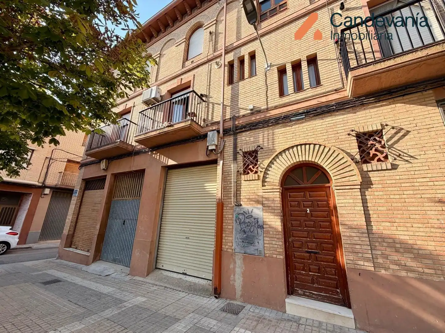 Vista exterior de Pis en venda en Zuera amb Calefacció