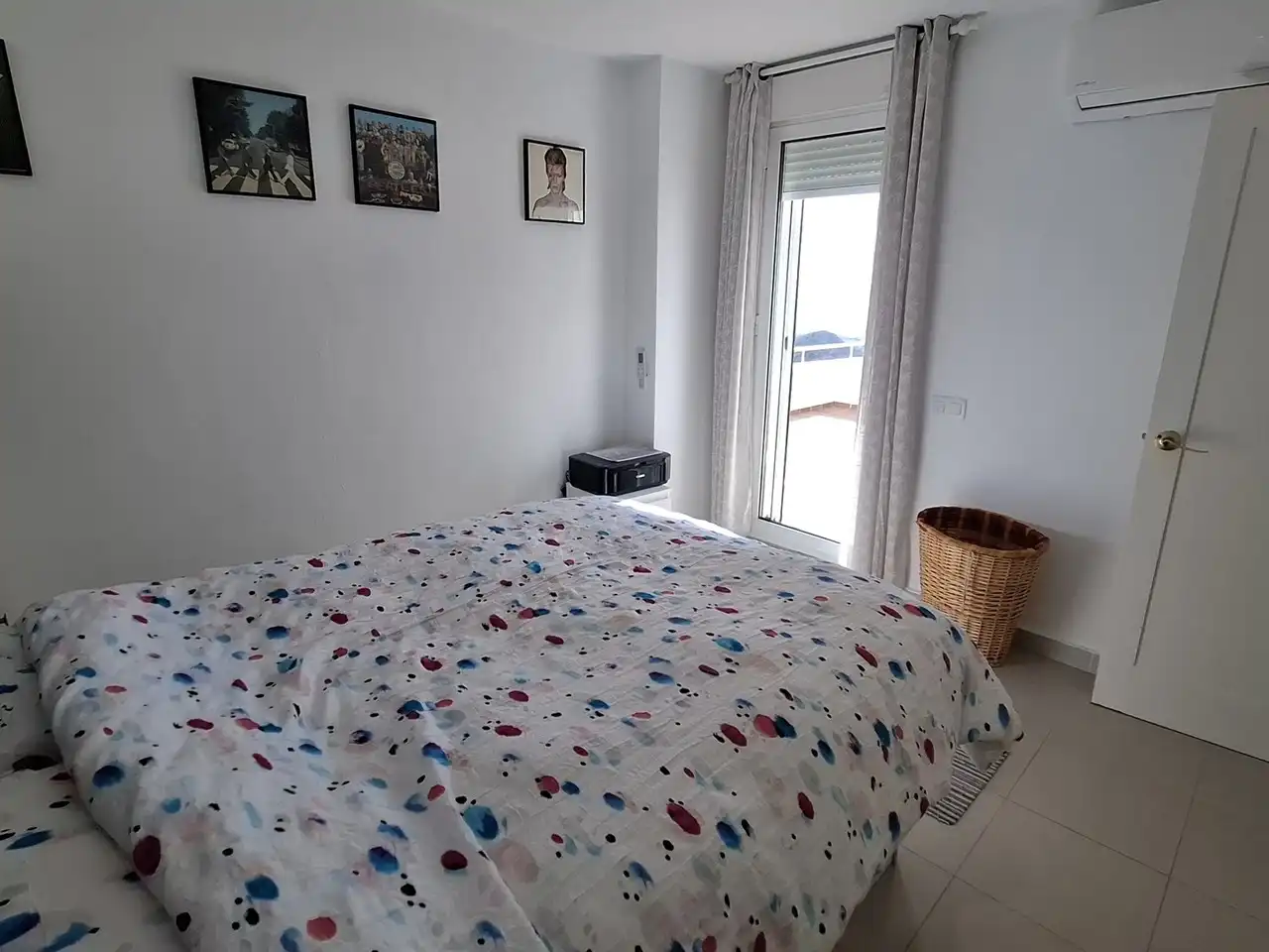 Schlafzimmer von Wohnungen zum Verkauf in Mojácar mit Klimaanlage, Terrasse und Schwimmbad