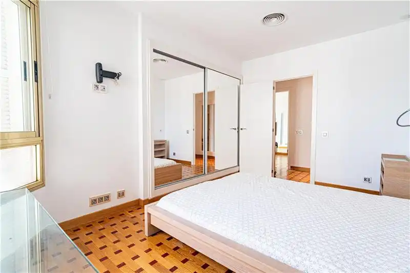 Schlafzimmer von Wohnung zum Verkauf in  Palma de Mallorca mit Klimaanlage und Terrasse