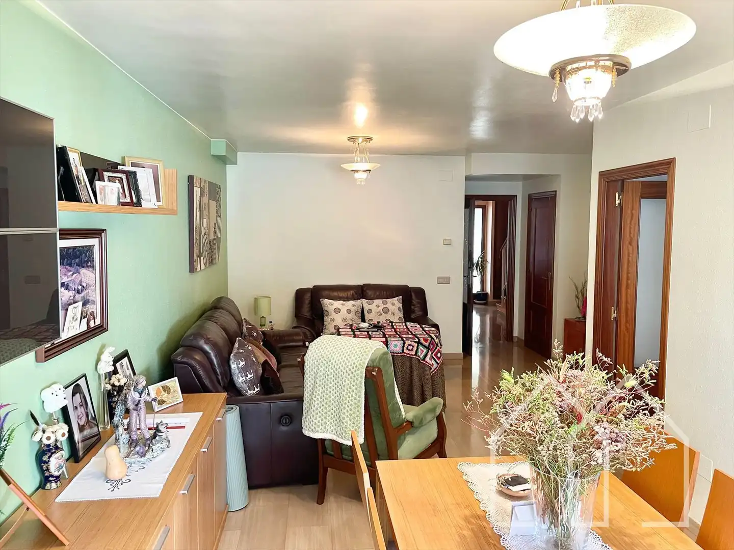 Living room of Detached homes for sale in Llagostera  with Heating and Terrace