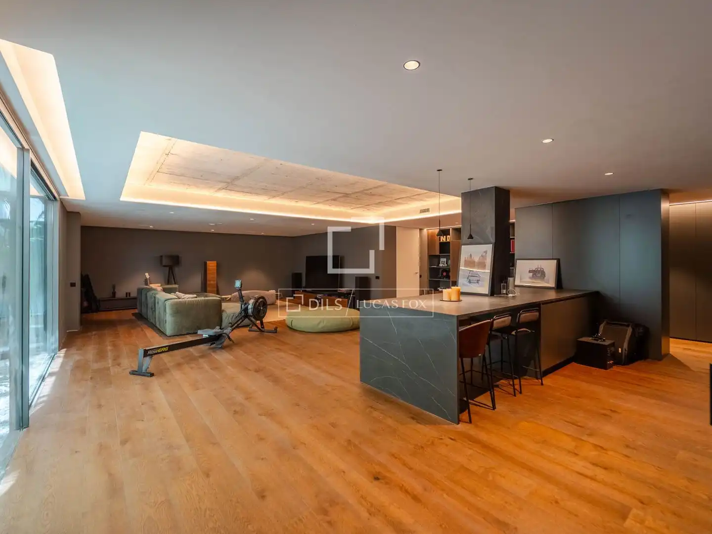 Sala de estar de Casa o chalet en venta en Godella con Aire acondicionado, Calefacción y Jardín privado