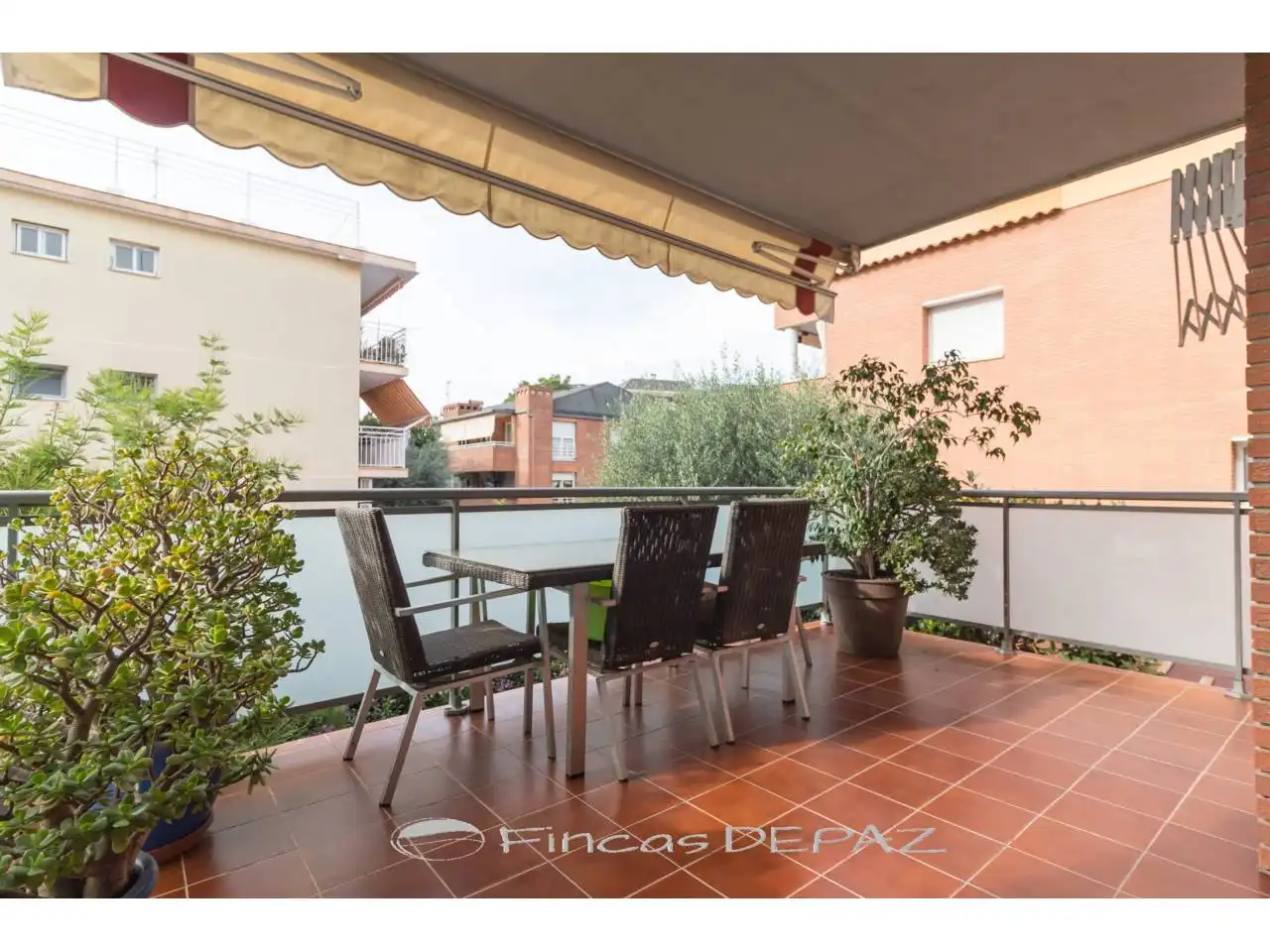 Terrace of Flat for sale in Castelldefels  with Air Conditioner, Heating and Parquet flooring