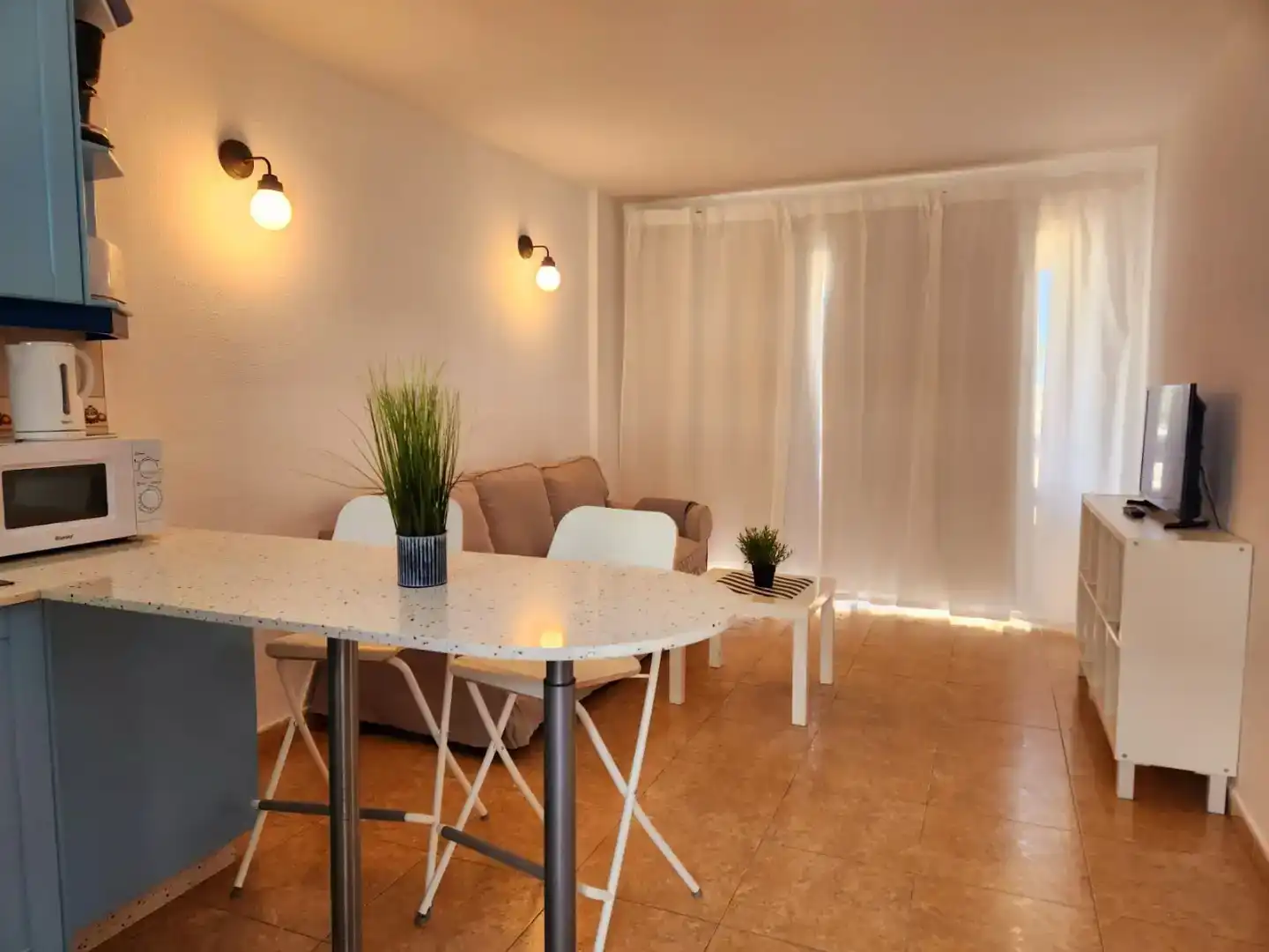 Sala d'estar de Apartament en venda en San Bartolomé de Tirajana amb Balcó