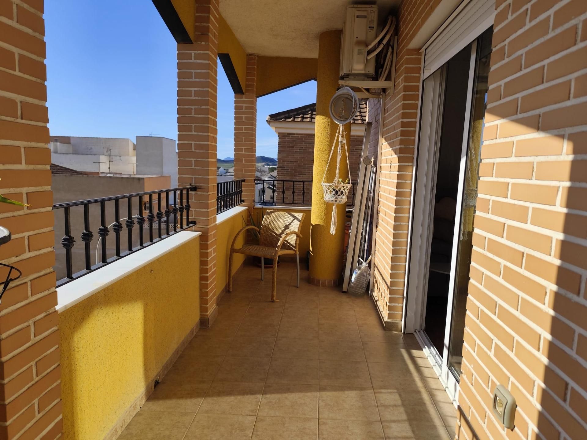 Terrace of Flat for sale in Fuente Álamo de Murcia  with Air Conditioner and Balcony