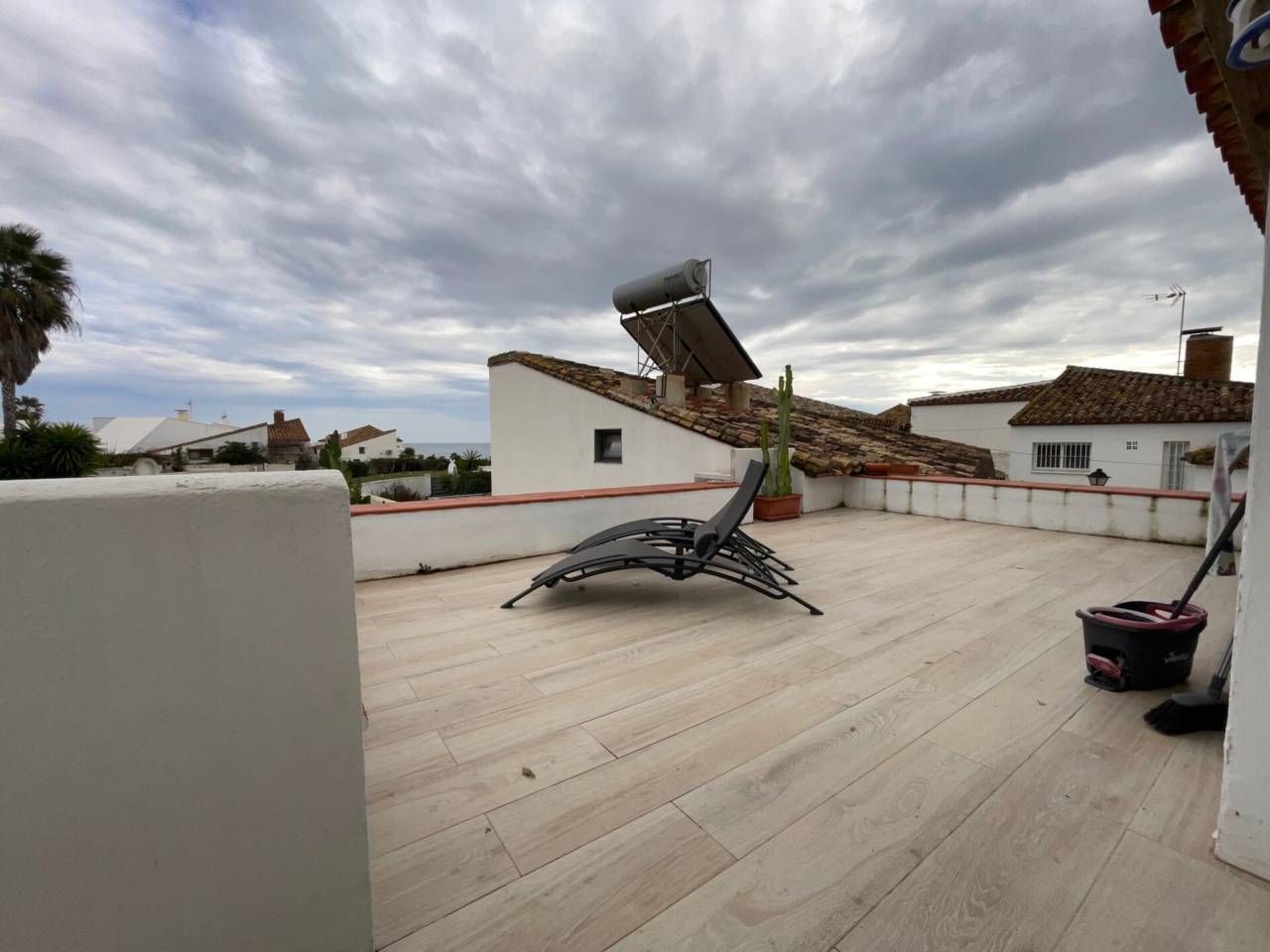 Terrace of Single-family semi-detached for sale in Estepona  with Air Conditioner, Heating and Private garden