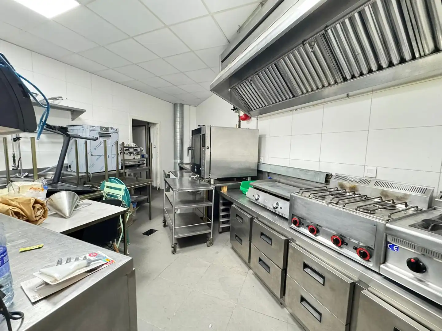 Cocina de Local en traspaso en Barcelona con Aire acondicionado, Calefacción y Terraza