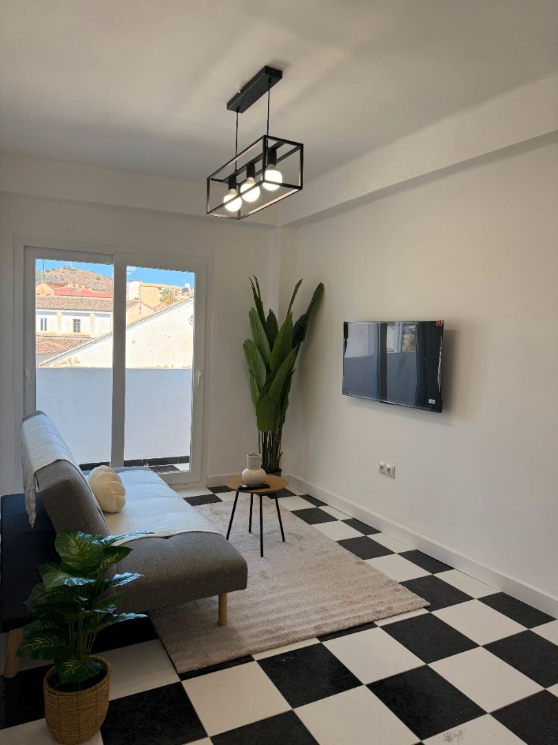 Living room of Flat for sale in Málaga Capital  with Air Conditioner, Heating and Terrace
