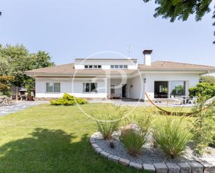 Exterior view of House or chalet to rent in Cerdanyola del Vallès  with Air Conditioner, Heating and Private garden