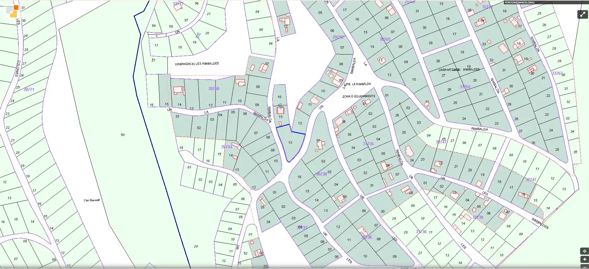 Residential land for sale in Pontons, imagen 4