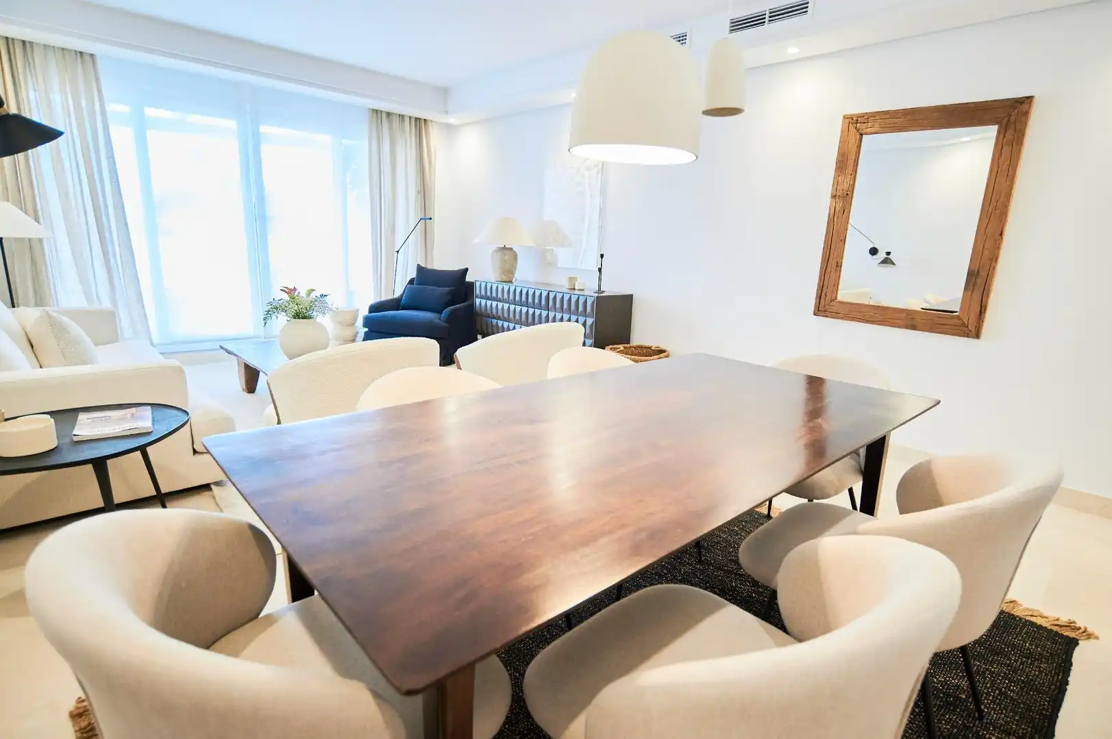 Comedor de Apartamento en venta en Marbella con Jardín privado, Terraza y Trastero