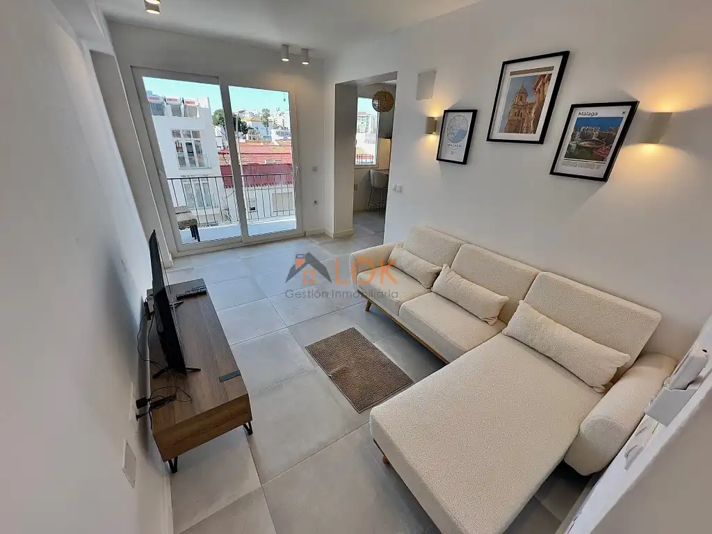 Living room of Flat for sale in Málaga Capital  with Terrace
