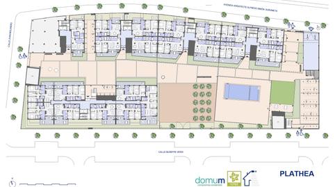 Photo 2 from new construction home in Flat for sale in Giusseppe Verdi, 101, San José - Los Metales, Valencia