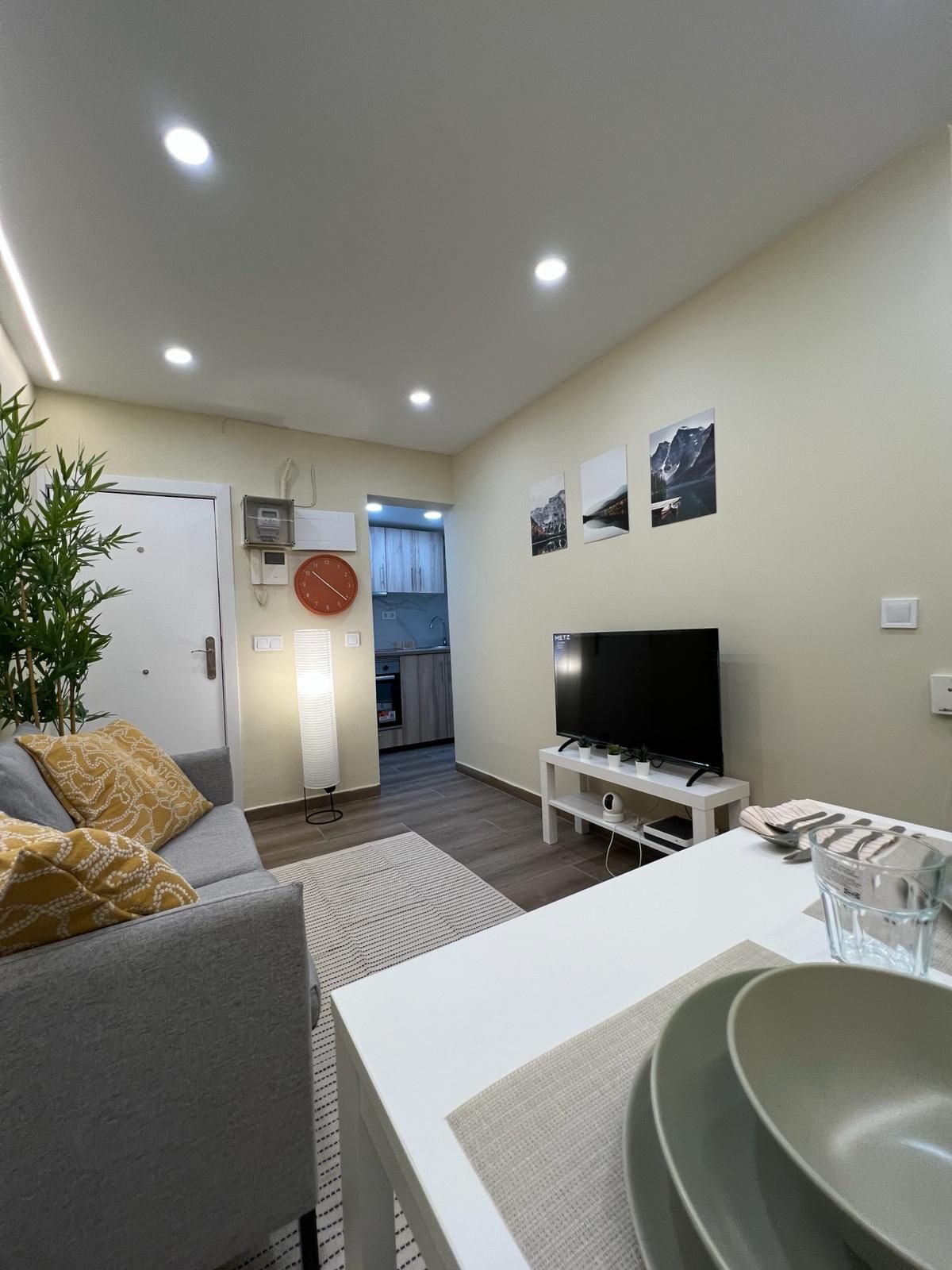 Sala d'estar de Pis en venda en  Barcelona Capital amb Calefacció i Terrassa