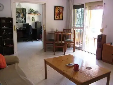Living room of Flat for rent in Tomares  with Air Conditioner, Heating and Private garden