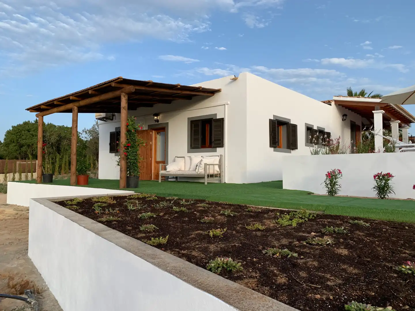 Vista exterior de Casa o xalet en venda en Formentera amb Aire condicionat, Calefacció i Jardí privat