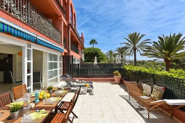 Terrace of Flat for sale in San Bartolomé de Tirajana  with Air Conditioner and Community pool
