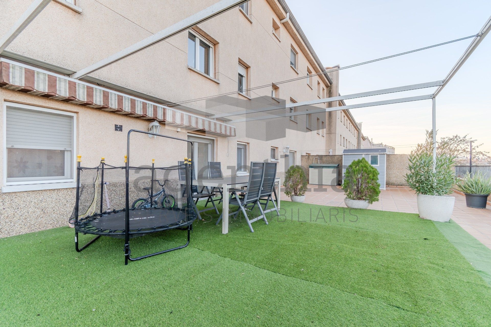Terrace of Flat for sale in Girona Capital  with Air Conditioner, Heating and Terrace