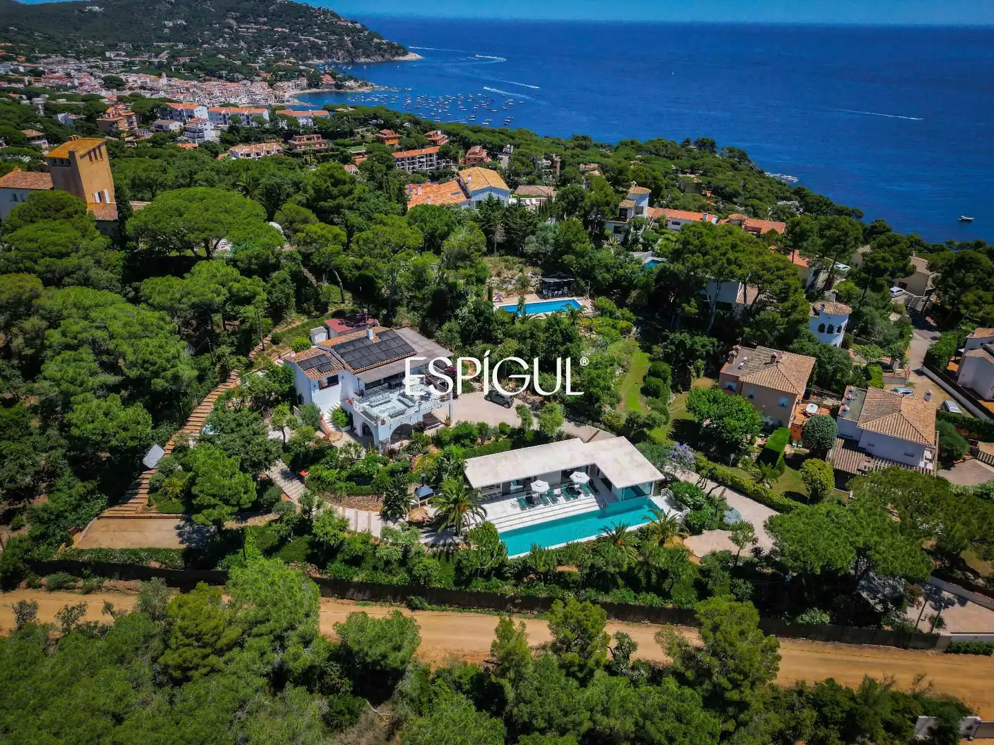Exterior view of Houses for sale in Palafrugell  with Air Conditioner, Heating and Terrace
